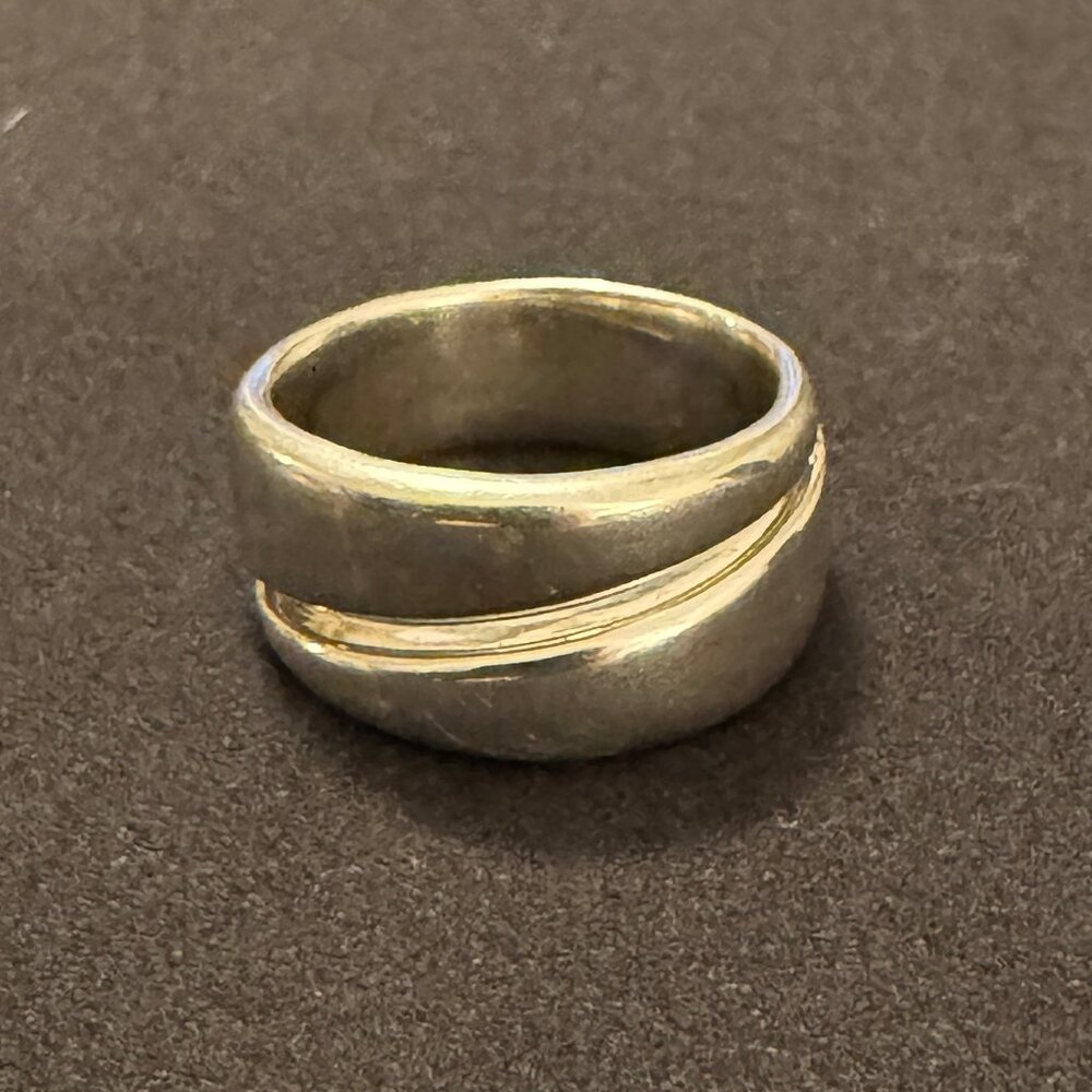 SS Robert Lee Morris RLM Studio Mid-Century 925 Size 8 Ring